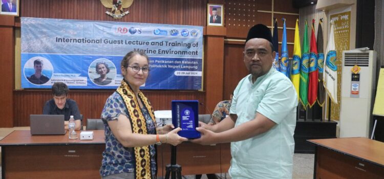 Hari Kedua, International Guest Lecture Polinela Bahas Pengolahan Data Kualitas Air dan Bahaya Blooming Alga